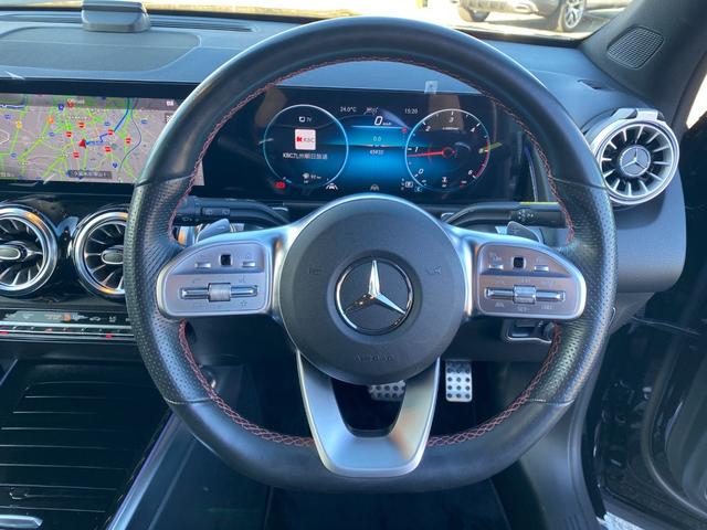 GLB GLB200d 4マチック AMGライン ・1オーナー・アダプティブクルーズコントロール・純正ナビ/BT/USB・全方位カメラハーフレザーシート/シートヒーター・純正ドライブレコーダー・フルセグ・ETC2.0・純正19AW・LEDライト(5枚目)