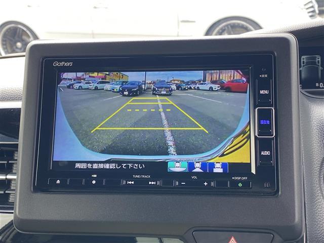 N-BOXカスタム L ・クルーズコントロール・純正ナビ/Bluetooth/USB/AUX/iPod/CD/DVD・バックカメラ・布シート/シートヒーター・ドライブレコーダー・フルセグ・ETC・純正14AW(8枚目)