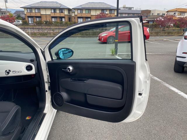 アバルト500 ベースグレード ・XCARLINK/Bluetooth/USB/CD/MP3・ETC・純正17AW・モーションコントロールビーム・左ハンドルMT・社外LEDバルブ(35枚目)