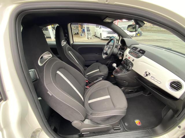 アバルト500 ベースグレード ・XCARLINK/Bluetooth/USB/CD/MP3・ETC・純正17AW・モーションコントロールビーム・左ハンドルMT・社外LEDバルブ(36枚目)
