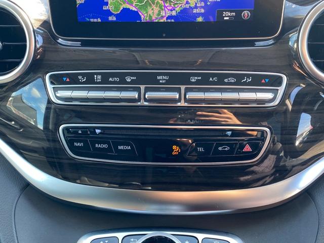 Vクラス V220d アバンギャルド エクストラロング ・アダプティブクルーズコントロール・純正ナビ/BT/USB/HDMI・全方位カメラ・黒革シート/シートヒーター/エアシート・ドライブレコーダー・フルセグ・ETC・純正18AW・LEDライト・BLIS(35枚目)