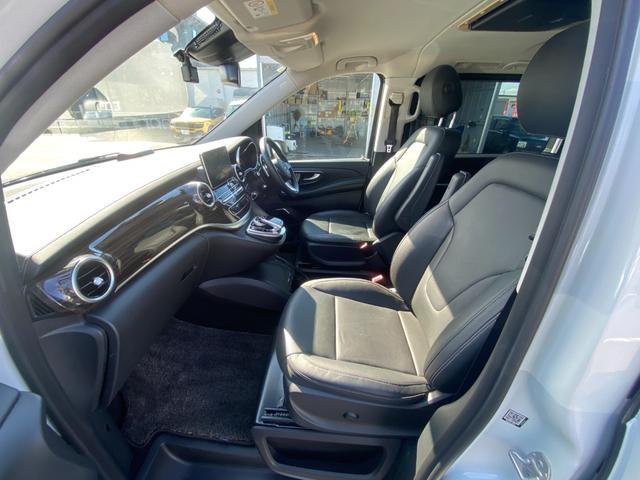 Vクラス V220d アバンギャルド エクストラロング ・アダプティブクルーズコントロール・純正ナビ/BT/USB/HDMI・全方位カメラ・黒革シート/シートヒーター/エアシート・ドライブレコーダー・フルセグ・ETC・純正18AW・LEDライト・BLIS(47枚目)