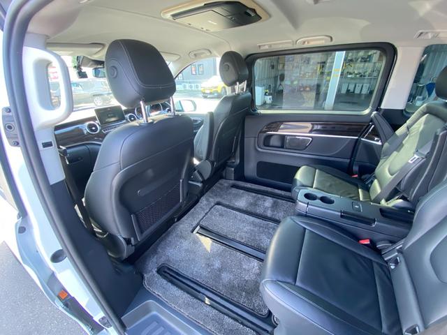 Vクラス V220d アバンギャルド エクストラロング ・アダプティブクルーズコントロール・純正ナビ/BT/USB/HDMI・全方位カメラ・黒革シート/シートヒーター/エアシート・ドライブレコーダー・フルセグ・ETC・純正18AW・LEDライト・BLIS(51枚目)