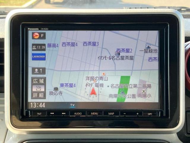 スペーシア ハイブリッドＸ　新品タイヤ／保証書／純正　８インチ　ＳＤナビ／衝突安全装置／両側電動スライドドア／シートヒーター／全方位モニター用カメラ／車線逸脱防止支援システム／パーキングアシスト　バックガイド　全周囲カメラ（9枚目）