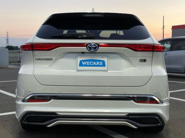 ハリアーハイブリッド Ｇ　新品タイヤ／モデリスタエアロ／保証書／ディスプレイオーディオ＋ナビ８インチ／デジタルインナーミラー／衝突安全装置／車線逸脱防止支援システム／シート　ハーフレザー　衝突被害軽減システム　フルエアロ（35枚目）