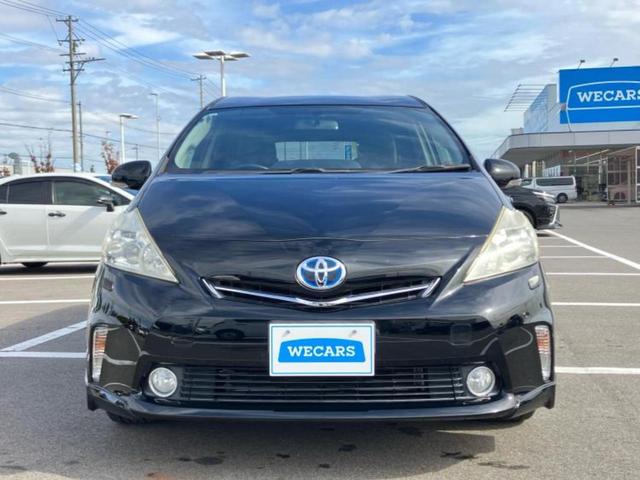 プリウスアルファ Sツーリングセレクション 保証書/社外 8インチ SDナビ/パーキングアシスト バックガイド/ヘッドランプ LED/Bluetooth接続/ETC/EBD付ABS/横滑り防止装置/アイドリングストップ バックカメラ(35枚目)