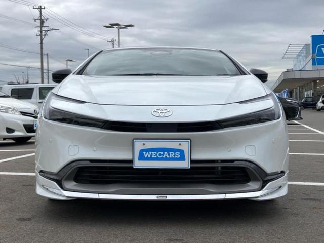 プリウス Z 新品タイヤ/モデリスタエアロ/ディスプレイオーディオ+ナビ12.3インチ/デジタルインナーミラー/衝突安全装置/シートヒーター/全方位モニター/車線逸脱防止支援システム 衝突被害軽減システム(36枚目)