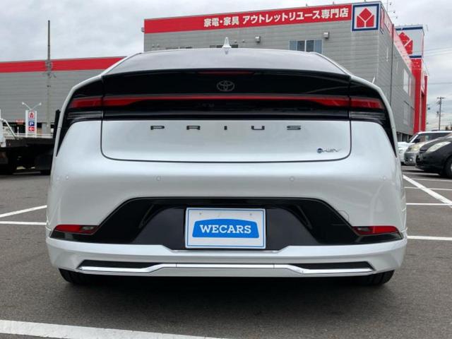 プリウス Z 新品タイヤ/モデリスタエアロ/ディスプレイオーディオ+ナビ12.3インチ/デジタルインナーミラー/衝突安全装置/シートヒーター/全方位モニター/車線逸脱防止支援システム 衝突被害軽減システム(37枚目)