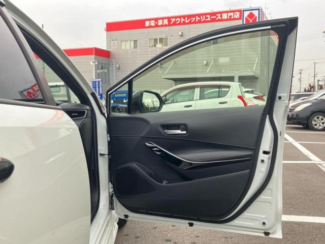 カローラ ハイブリッドダブルバイビー　ディスプレイオーディオ＋ナビ９インチ／トヨタセーフティセンス／シートヒーター　前席／車線逸脱防止支援システム／シート　ハーフレザー／ヘッドランプ　ＬＥＤ／ＥＴＣ／ＥＢＤ付ＡＢＳ　衝突被害軽減システム（20枚目）