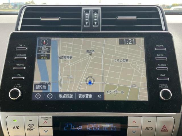 ランドクルーザープラド 4WD TX Lパッケージ 保証書/ディスプレイオーディオ+ナビ9インチ/トヨタセーフティセンス/シートヒーター 前席/パノラミックビューモニター/シート 合皮/ドライブレコーダー 前後/ヘッドランプ LED 全周囲カメラ(9枚目)