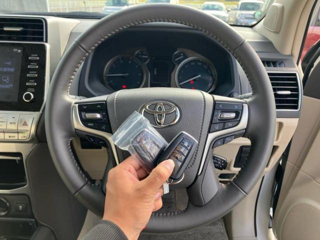 ランドクルーザープラド 4WD TX Lパッケージ 保証書/ディスプレイオーディオ+ナビ9インチ/トヨタセーフティセンス/シートヒーター 前席/パノラミックビューモニター/シート 合皮/ドライブレコーダー 前後/ヘッドランプ LED 全周囲カメラ(36枚目)