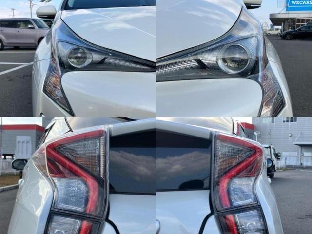 プリウス Ａ　新品タイヤ／保証書／純正　ＳＤナビ／トヨタセーフティセンス／車線逸脱防止支援システム／パーキングアシスト　自動操舵／ヘッドランプ　ＬＥＤ／ＥＴＣ／ＥＢＤ付ＡＢＳ／横滑り防止装置　衝突被害軽減システム（44枚目）