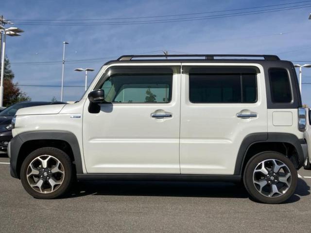 ハスラー Jスタイル 新品タイヤ/保証書/社外 8インチ SDナビ/衝突安全装置/シートヒーター 前席/車線逸脱防止支援システム/パーキングアシスト バックガイド/ヘッドランプ LED/Bluetooth接続 バックカメラ(2枚目)