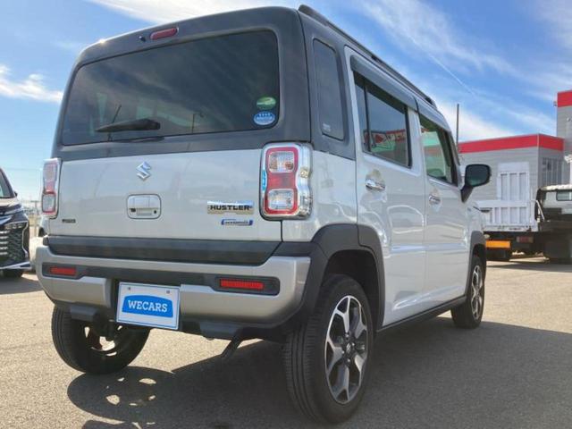 ハスラー Jスタイル 新品タイヤ/保証書/社外 8インチ SDナビ/衝突安全装置/シートヒーター 前席/車線逸脱防止支援システム/パーキングアシスト バックガイド/ヘッドランプ LED/Bluetooth接続 バックカメラ(3枚目)