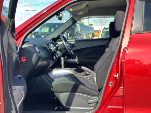 ジューク １５ＲＸ　Ｖセレクション　保証書／純正　ＳＤナビ／衝突安全装置／車線逸脱防止支援システム／ヘッドランプ　ＨＩＤ／Ｂｌｕｅｔｏｏｔｈ接続／ＥＴＣ／アイドリングストップ／フルセグＴＶ／アルミホイール　純正　１７インチ　盗難防止装置（6枚目）