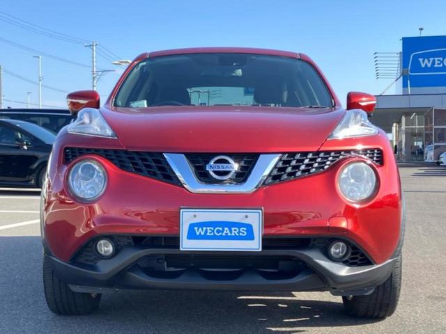 ジューク １５ＲＸ　Ｖセレクション　保証書／純正　ＳＤナビ／衝突安全装置／車線逸脱防止支援システム／ヘッドランプ　ＨＩＤ／Ｂｌｕｅｔｏｏｔｈ接続／ＥＴＣ／アイドリングストップ／フルセグＴＶ／アルミホイール　純正　１７インチ　盗難防止装置（34枚目）