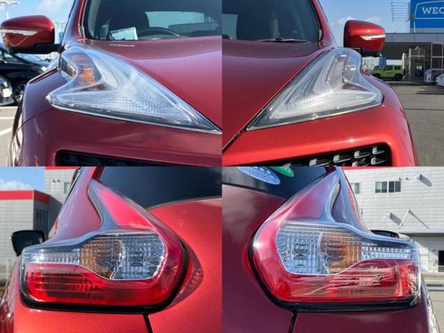 ジューク １５ＲＸ　Ｖセレクション　保証書／純正　ＳＤナビ／衝突安全装置／車線逸脱防止支援システム／ヘッドランプ　ＨＩＤ／Ｂｌｕｅｔｏｏｔｈ接続／ＥＴＣ／アイドリングストップ／フルセグＴＶ／アルミホイール　純正　１７インチ　盗難防止装置（42枚目）