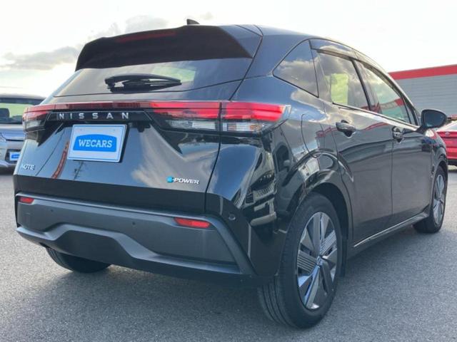 ノート X 新品タイヤ/保証書/純正 9インチ SDナビ/インテリジェントルームミラー/エマージェンシーブレーキ/車線逸脱防止支援システム/ドライブレコーダー 純正/ヘッドランプ LED/USBジャック ドラレコ(3枚目)