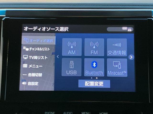 アルファード Ｓ　Ｃパッケージ　サンルーフ／ディスプレイオーディオ＋ナビ／フリップダウンモニター　純正　１２．８インチ／デジタルインナーミラー／両側電動スライドドア／車線逸脱防止支援システム／電動バックドア　バックカメラ　ドラレコ（10枚目）