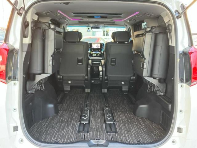 アルファード Ｓ　Ｃパッケージ　サンルーフ／ディスプレイオーディオ＋ナビ／フリップダウンモニター　純正　１２．８インチ／デジタルインナーミラー／両側電動スライドドア／車線逸脱防止支援システム／電動バックドア　バックカメラ　ドラレコ（19枚目）