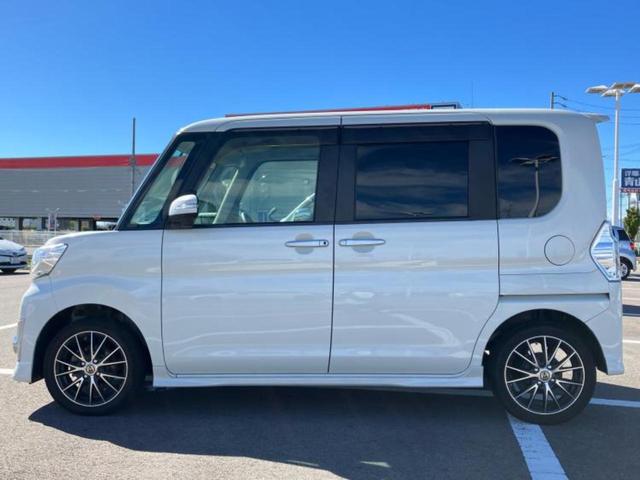 タント カスタムＸ　ＳＡ　保証書／社外　ＳＤナビ／衝突安全装置／電動スライドドア／パーキングアシスト　バックガイド／ヘッドランプ　ＬＥＤ／Ｂｌｕｅｔｏｏｔｈ接続／ＥＴＣ／ＥＢＤ付ＡＢＳ／横滑り防止装置　衝突被害軽減システム（2枚目）