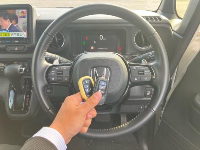 N-BOXカスタム ターボ 新品タイヤ/保証書/純正 8インチ SDナビ/両側電動スライドドア/シートヒーター/車線逸脱防止支援システム/シート ハーフレザー/ドライブレコーダー 社外/ヘッドランプ LED バックカメラ ETC(35枚目)