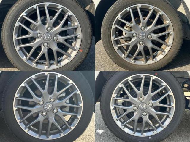 N-BOXカスタム ターボ 新品タイヤ/保証書/純正 8インチ SDナビ/両側電動スライドドア/シートヒーター/車線逸脱防止支援システム/シート ハーフレザー/ドライブレコーダー 社外/ヘッドランプ LED バックカメラ ETC(43枚目)