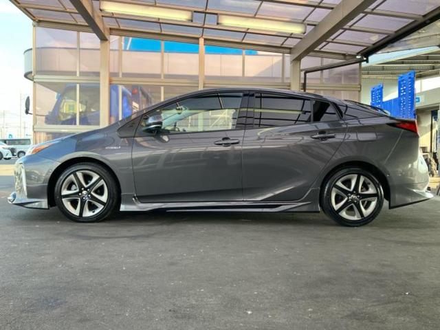 プリウス Ａツーリングセレクション　モデリスタエアロ／純正　９インチ　ＳＤナビ／衝突安全装置／シートヒーター／車線逸脱防止支援システム／パーキングアシスト　自動操舵／ドライブレコーダー　純正／ヘッドランプ　ＬＥＤ　衝突被害軽減システム（2枚目）