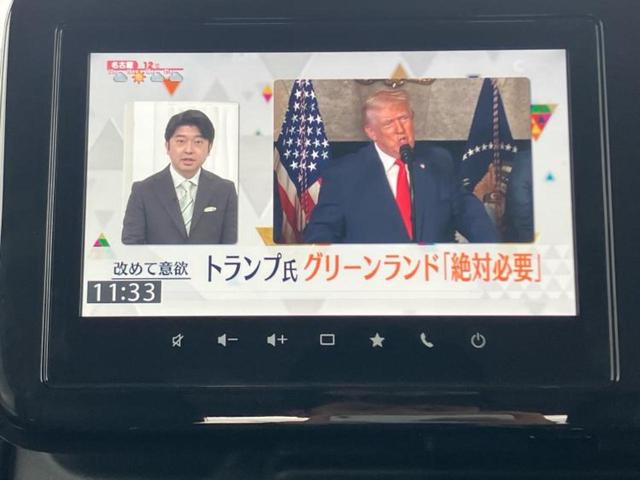 スペーシアカスタム ハイブリッドＸＳターボ　純正　９インチ　メモリーナビ／セーフティサポート（スズキ）／両側電動スライドドア／シートヒーター　前席／全方位モニター／車線逸脱防止支援システム／ヘッドランプ　ＬＥＤ／フルセグＴＶ／ターボ（12枚目）