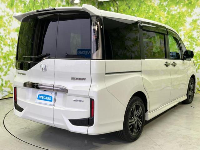 ステップワゴンスパーダ ｅＨＥＶスパーダＧ・ＥＸホンダセンシング　保証書／純正　１０インチ　ＳＤナビ／衝突安全装置／両側電動スライドドア／シートヒーター／車線逸脱防止支援システム／シート　ハーフレザー／パーキングアシスト　バックガイド　衝突被害軽減システム（3枚目）