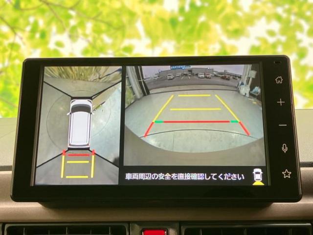 ムーヴキャンバス セオリーＧターボ　新品タイヤ／保証書／ディスプレイオーディオ９インチ／スマートアシスト（トヨタ・ダイハツ）／両側電動スライドドア／シートヒーター　前席／全方位モニター／車線逸脱防止支援システム　衝突被害軽減システム（11枚目）