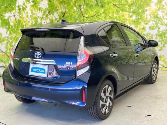 アクア Ｓスタイルブラック　新品タイヤ／保証書／社外　ＳＤナビ／衝突安全装置／車線逸脱防止支援システム／Ｂｌｕｅｔｏｏｔｈ接続／ＥＴＣ／ＥＢＤ付ＡＢＳ／横滑り防止装置／アイドリングストップ／バックモニター／フルセグＴＶ／禁煙車（3枚目）