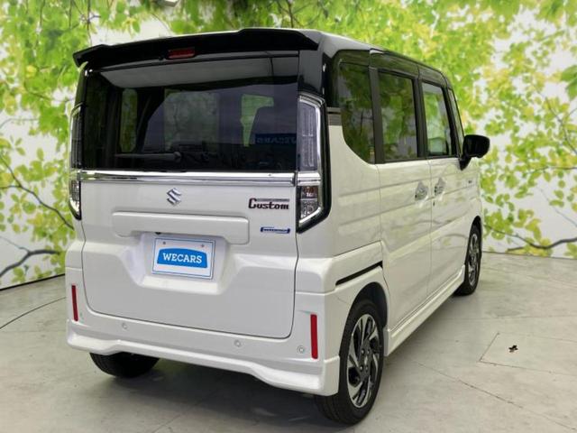 スペーシアカスタム ハイブリッドXSターボ 保証書/純正 9インチ メモリーナビ/セーフティサポート(スズキ)/両側電動スライドドア/シートヒーター 前席/全方位モニター/車線逸脱防止支援システム/パーキングアシスト バックガイド ターボ(3枚目)