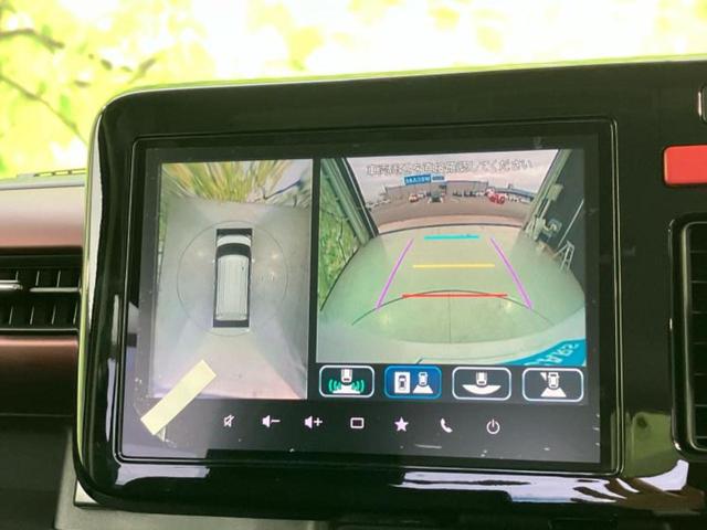スペーシアカスタム ハイブリッドXSターボ 保証書/純正 9インチ メモリーナビ/セーフティサポート(スズキ)/両側電動スライドドア/シートヒーター 前席/全方位モニター/車線逸脱防止支援システム/パーキングアシスト バックガイド ターボ(14枚目)