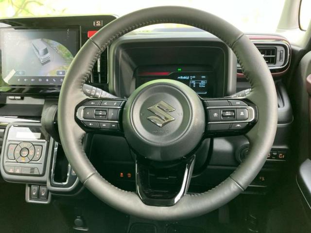 スペーシアカスタム ハイブリッドXSターボ 保証書/純正 9インチ メモリーナビ/セーフティサポート(スズキ)/両側電動スライドドア/シートヒーター 前席/全方位モニター/車線逸脱防止支援システム/パーキングアシスト バックガイド ターボ(16枚目)