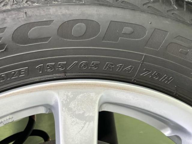 タント カスタムＸ　新品タイヤ／保証書／社外　ＳＤナビ／電動スライドドア／ヘッドランプ　ＬＥＤ／ＥＢＤ付ＡＢＳ／アイドリングストップ／ワンセグＴＶ／エアバッグ　運転席／エアバッグ　助手席／エアバッグ　サイド　盗難防止装置（53枚目）