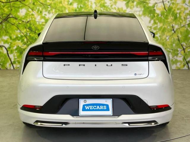 プリウス Ｚ　ガラスルーフ／純正エアロ／ディスプレイオーディオ＋ナビ１１インチ／デジタルインナーミラー／トヨタセーフティセンス／シートヒーター／全方位モニター／車線逸脱防止支援システム／シート　合皮　全周囲カメラ（52枚目）