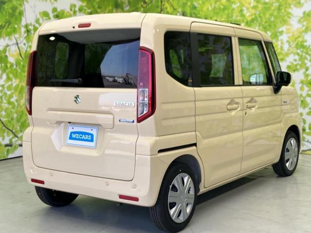 スペーシア ハイブリッドX 保証書/純正 9インチ メモリーナビ/セーフティサポート(スズキ)/両側電動スライドドア/シートヒーター 前席/全方位モニター/車線逸脱防止支援システム/ヘッドランプ LED/EBD付ABS(3枚目)