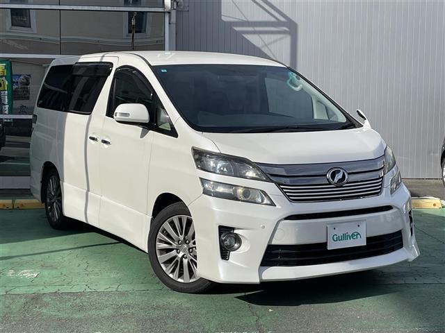 ヴェルファイア ２．４Ｚ　ゴールデンアイズ　パワーリヤゲート　地デジフルセグ　Ｂカメラ　横滑防止装置　キーレスエントリー　ナビ＆ＴＶ　ＥＴＣ車載器　１オーナー　リアエアコン　オートエアコン　ＤＶＤ再生機能　パワーウィンドウ　エアロ　ＨＤＤナビ（2枚目）