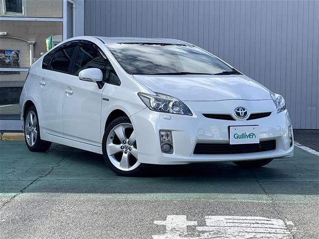 プリウス Sツーリングセレクション アイドリングST スマキ- Bカメ 地デジフルセグ サイドエアバッグ Aライト キーレス Wエアバック LEDランプ 横滑り防止機能 パワステ エアB TVナビ AUTOエアコン ABS ETC装着車(2枚目)