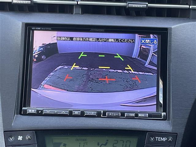 プリウス Sツーリングセレクション アイドリングST スマキ- Bカメ 地デジフルセグ サイドエアバッグ Aライト キーレス Wエアバック LEDランプ 横滑り防止機能 パワステ エアB TVナビ AUTOエアコン ABS ETC装着車(18枚目)