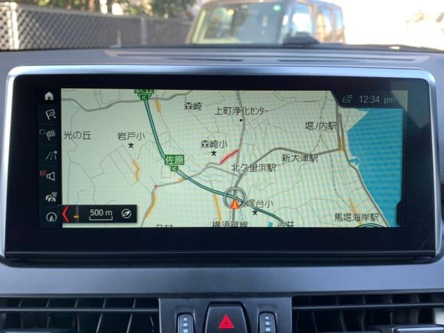 218d xDriveアクティブツアラーMスポーツ 社外 HDDナビ/車線逸脱防止支援システム/ヘッドランプ LED/ETC/EBD付ABS/横滑り防止装置/アイドリングストップ/DVD/エアバッグ 運転席/エアバッグ 助手席/エアバッグ サイド(10枚目)