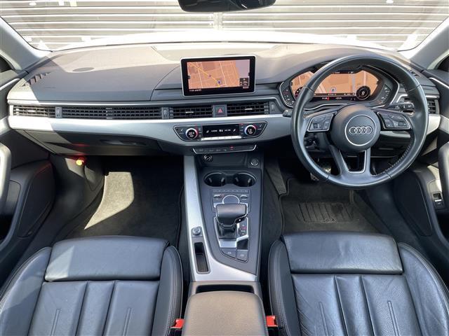 A4アバント 40TFSI マイスターシュトュック マトリクスLED バーチャルCP ACC アシスタンスPKG パーシャルレザー アウディプレセンス MMIナビ フルセグTV シートヒーター パワーシート フット機能付リアゲート 純正18インチアルミ(5枚目)