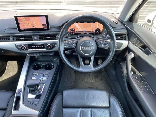 A4アバント 40TFSI マイスターシュトュック マトリクスLED バーチャルCP ACC アシスタンスPKG パーシャルレザー アウディプレセンス MMIナビ フルセグTV シートヒーター パワーシート フット機能付リアゲート 純正18インチアルミ(7枚目)