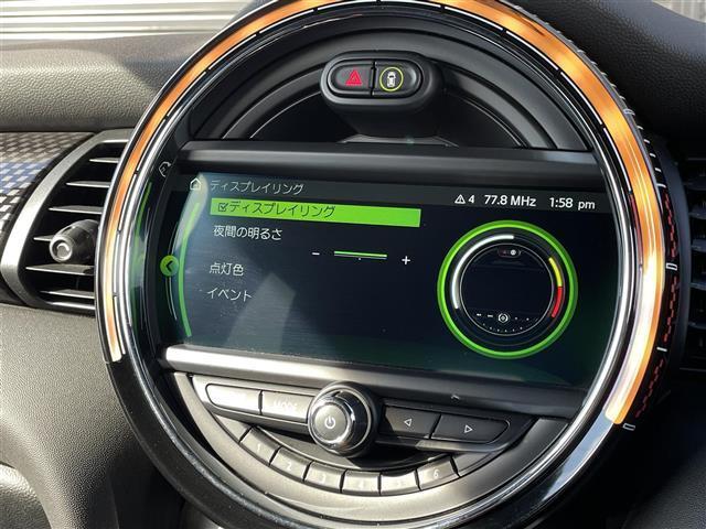 ＭＩＮＩ ジョンクーパーワークス　純正１８ＡＷ　中期　ＨＵＤ　電子シフト　ＡＣＣ　タッチ操作可能純正ナビ　バックカメラ　ミラー型ＥＴＣ　シートヒーター　ＬＥＤヘッドライト　レベルグリーン　専用レッドキャリパー　前後ドライブレコーダー（19枚目）