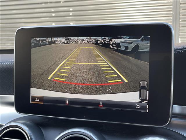 Ｃクラスステーションワゴン Ｃ２００　ステーションワゴン　スポーツ　ＡＣＣ　ＨＵＤ　キーレスゴー　レーダーセーフティ　ＬＥＤ　純正ナビ　バックカメラ　ＥＴＣ　Ｂｌｕｅｔｏｏｔｈ　パワーシート　シートヒーター　黒革シート　電動トランク　純正１８インチアルミ　ルーフレール（13枚目）