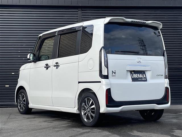 N-BOXカスタム ベースグレード HondaSENSING 純正ナビ carplay TV DVD Bluetooth ACC コーナーセンサー LEDヘッドライト ETCシートヒーター 片側パワースライドドア(41枚目)