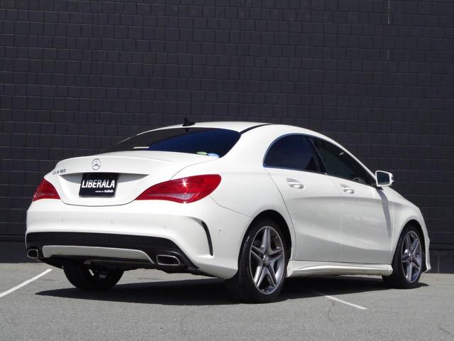 ＣＬＡ１８０　ＡＭＧライン　ＡＣＣ　レーダーセーフティパッケージ　衝突軽減　純正ナビ　フルセグＴＶ　純正バックモニター　ＥＴＣ　ハーフレザーシート　シートヒーター　キーレスゴー　ＡＭＧ１８インチＡＷ　シートヒーター　パドルシフト(6枚目)