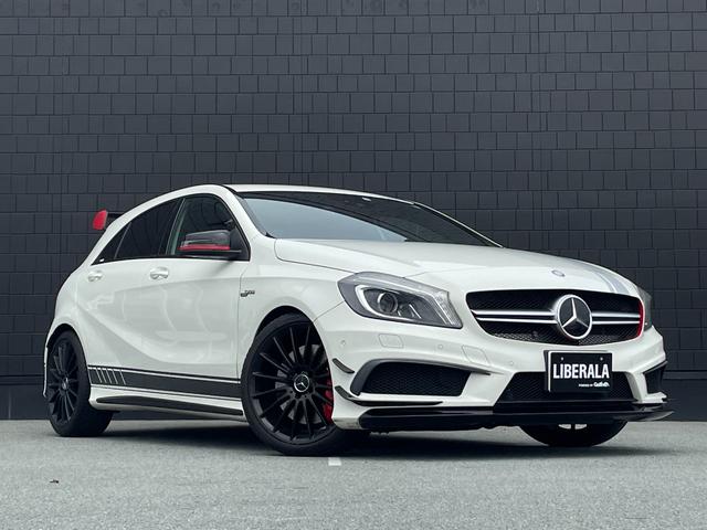 Ａクラス Ａ４５　ＡＭＧ　４マチック　エディション　１　４００台限定車　専用エアロ　ＡＭＧパフォーマンスシート　ＡＭＧＥ－ＳＥＬＥＣＴレバー　マットブラックペイント１９インチＡＭＧマルチスポークアルミホイール　レーダーセーフティ　シートヒーター　ＥＴＣ（41枚目）