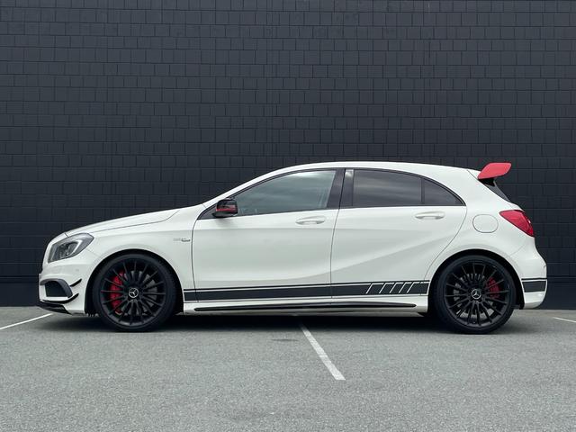 Ａクラス Ａ４５　ＡＭＧ　４マチック　エディション　１　４００台限定車　専用エアロ　ＡＭＧパフォーマンスシート　ＡＭＧＥ－ＳＥＬＥＣＴレバー　マットブラックペイント１９インチＡＭＧマルチスポークアルミホイール　レーダーセーフティ　シートヒーター　ＥＴＣ（43枚目）